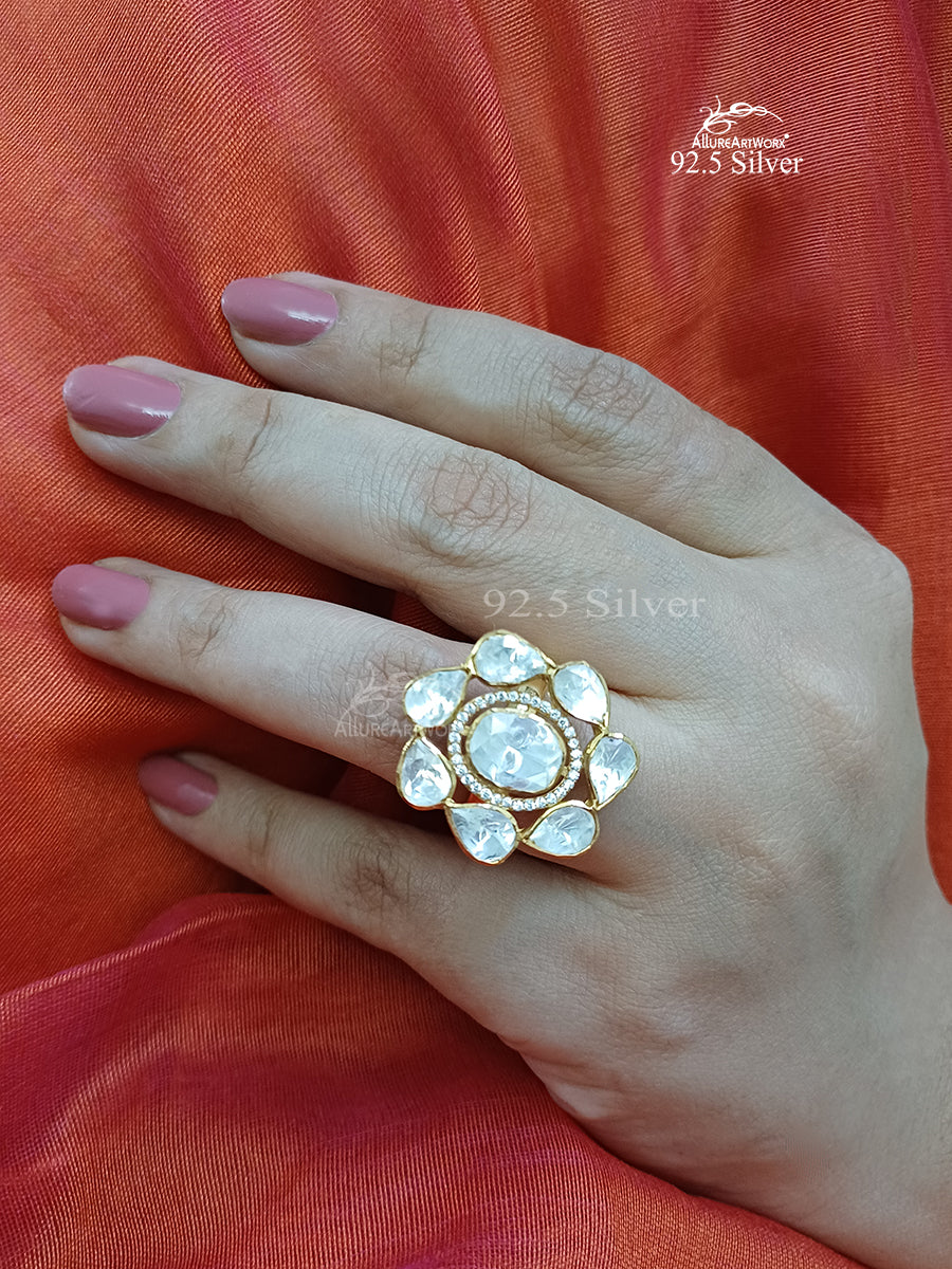 Flora Silver Ring